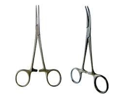 Pince médicale incurvée et droite pour artères Kelly Instruments chirurgicaux hémostatiques manuels en acier de meilleure qualité - Product Image 2