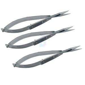 Noyes Straight Micro Scissor 12cm Microcirugía Spring Scissors Ophthalmic - Product Image 6