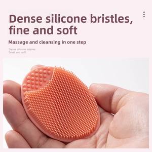 Brosse nettoyante multifonctionnelle en silicone pour les pores du nez, brosse douce pour le nettoyage du visage, brosse de massage pour le visage, personnalisation du logo - Product Image 3