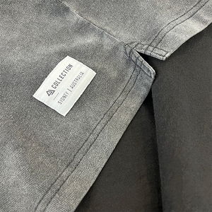 Débardeurs en coton personnalisés sans manches débardeur de gymnastique côtelé lavé à l'acide OEM vente en gros - Product Image 5