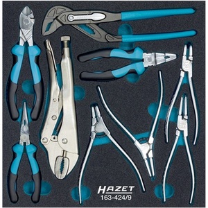 9-Piece HAZET Plier Tool Module <b>Set</b> 163-424/9 - Product Image 1