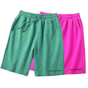 Vente chaude toutes les couleurs 260gsm coton français éponge Shorts personnalisé blanc été hommes grande taille Shorts - Product Image 3