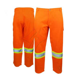 Pantalón de Peto Personalizado, Tela Personalizada, Ropa de Trabajo Industrial, Ropa de Seguridad de Alta Visibilidad, Fluorescente, ANSI Clase 1, Impermeable - Product Image 1