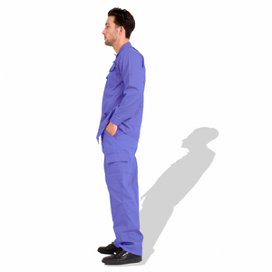 Overol Uniforme DE TRABAJO Algodón Poliéster Ropa de seguridad para hombres Logotipo de aduana de alta calidad Tamaño Uniforme DE TRABAJO Overol - Product Image 2