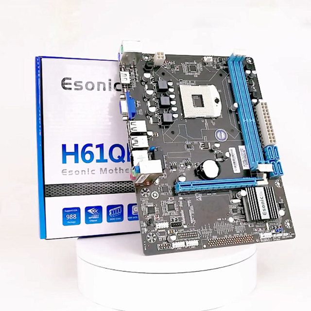 Best Sale Esonic H61 Motherboard-SupportIntel 2nd /3th Core I3,I5,I7Pentium Celeron MINI ITX AIO for Computer