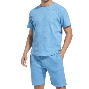 Nouveau design – Survêtement d'été décontracté et confortable à manches courtes 100 % coton pour homme – Collection 2026 - Product Image 2