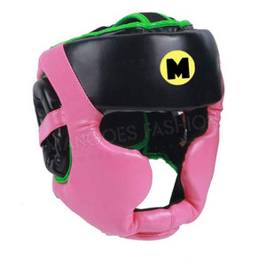 Protection de tête intégrale unisexe personnalisable en PU à prix de gros pour Taekwondo et Boxe – Haute Qualité - Product Image 1