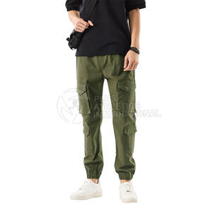 Baggy Fit Men Streetwear Trousers With Tactical <b>Details</b> And Urban Fashion Design High Street Style Men Streetwear Trousers - Product Image 1