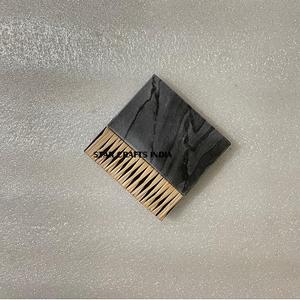 ¡Novedad de 2024! Alfombrilla para platos, piedra de mármol y madera, alfombrillas para tazas de té, posavasos para bebidas, para Bar, restaurantes, Oficina - Product Image 5