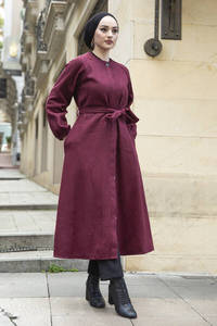 Ropa islámica de Invierno para mujer, chaqueta Abaya, Túnica de punto, cárdigan islámico, moda turca, vestidos modestos de calidad, nueva temporada - Product Image 3