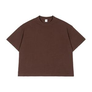 T-shirt Boxy Personnalisé de Haute Qualité, Coupe Boxy Courte, Fabrication de T-shirts Personnalisés avec LOGO, 100% Coton, T-shirt Homme Lourd - Product Image 5