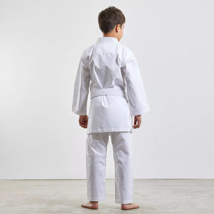 Kimono de karaté et de jiu jitsu de couleur personnalisée de haute qualité Costumes d'entraînement d'arts martiaux blancs et noirs pour enfants Uniformes de combat de haute qualité - Product Image 2