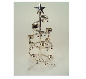 Metal <b>Tea</b> <b>Light</b> <b>Holder</b> with Bird Design - Product Image 3