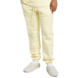 Pantalones informales de lana para hombre, pantalones ajustados a la moda para hombre, pantalones de chándal con cordón de Color sólido de alta calidad 2025 - Product Image 2