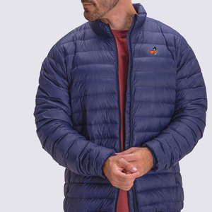 Vestes d'hiver matelassées en duvet de canard personnalisées avec logo, légères et chaudes, pour hommes, vente en gros - Product Image 6