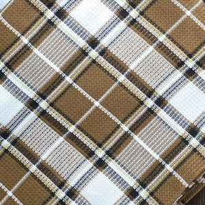 Tela de cuadros Oxford de algodón de primera calidad | Material para hacer camisas para moda y ropa formal | Calidad de exportación - Product Image 1