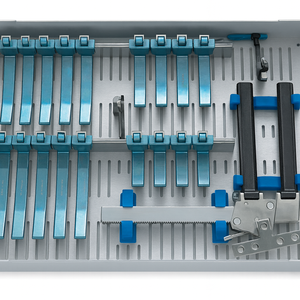 Ensemble d'instruments chirurgicaux auto-rétractables de la société Dentavex, plusieurs options de taille pour le système de rétracteur de laminectomie - Product Image 4