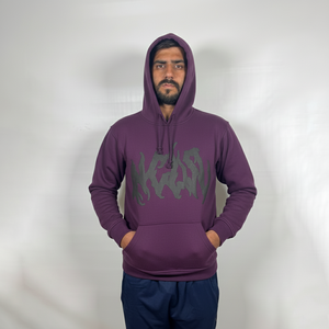 เสื้อฮู้ดดี้ย้อมสีแบบแอซิดวอชขายส่งยอดนิยม สีดำล้วน สไตล์สตรีทแวร์ใหม่ เสื้อฮู้ดดี้พื้นฐานสำหรับผู้ชาย - Product Image 3