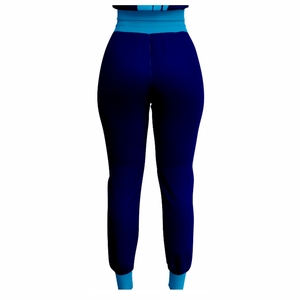 Chándal estampado ecológico personalizable para mujer con Top corto de talla grande para entrenamientos de invierno - Product Image 6