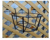 Paniers suspendus Pot de fleurs support de plante sans Pots pour balustrade clôture balcon jardin maison intérieur extérieur