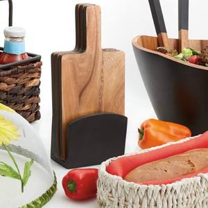 Acacia Wood Salad Serving <b>Bowl</b> with Servers <b>Wooden</b> Salad <b>Bowl</b> Salad <b>Bowl</b> with Servers Wood <b>Bowl</b> Salad Set <b>Large</b> Salad <b>Bowl</b> - Product Image 5