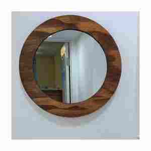 Top Selling With Cheap Price Design & Crafted Wall <b>Mirror</b> Decor Indoor <b>Round</b> <b>Wooden</b> <b>Frame</b> Indian Manufacture With Top Quality - Product Image 1