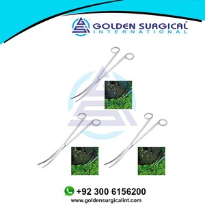 Aquatic Stainless Scissors <b>Kit</b> Long Plant Tool for Saltwater & Freshwater Aquariums Wave <b>Tank</b> Trimming Mirror Cleaning Tools - Product Image 2