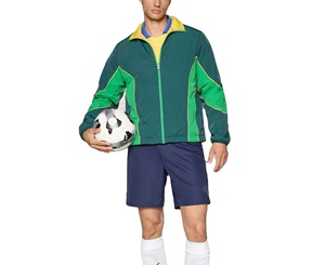 เสื้อแจ็คเก็ตกันลมไนลอนสีสันแบบกำหนดเอง คุณภาพสูง แห้งเร็ว เหมาะสำหรับออกกำลังกาย ระบายอากาศได้ดี สวมใส่สบาย มีซิป ไซส์ใหญ่ สำหรับฤดูร้อน - Product Image 4