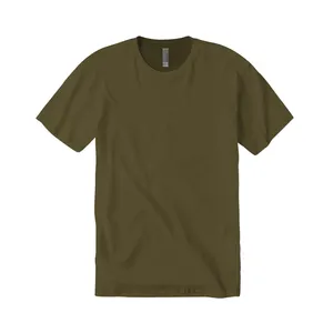 Organic Basic T-Shirt Einfarbig Herren Baumwolle T-Shirt Lässig NEXT LEVEL UNISEX POLY/COTTON TEE T-Shirts