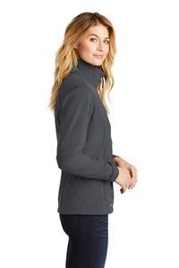 2023 femmes léger Softshell hiver veste respirant imprimé tissu coupe-vent col fermeture éclair qualité Premium Softshell - Product Image 3