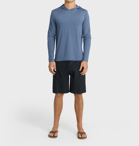 เสื้อรัดกล้ามเนื้อ MMA แบบใหม่ สั่งทำพิเศษ พิมพ์ลายด้วยความร้อน ผ้าสแปนเด็กซ์/โพลีเอสเตอร์ สำหรับผู้ชาย มีฮู้ด แขนยาว - Product Image 5