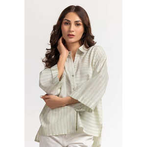 Top Basic en lin 100% ivoire WM-DRS-SS24-013 Gothi - Product Image 6