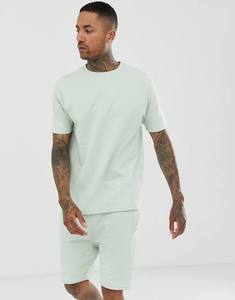 Conjunto de Ropa de Verano Personalizada para Hombre, 100% Algodón, Logotipo Impreso, Ropa Casual de Calle, Conjuntos de Camisetas para Hombre para el Verano en Pakistán. - Product Image 3