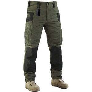 Pantalon cargo décontracté pour homme, taille mi-haute, imperméable, respirant, en coton, vêtements de travail, service personnalisé OEM - Product Image 1