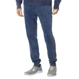 OEM Custom Distressed Patch Flare <b>Pants</b> Unisex Jogger Track <b>Pants</b> Cotton Fleece Acid Wash Flared Stacked Washed Men's <b>Pants</b> - Product Image 1