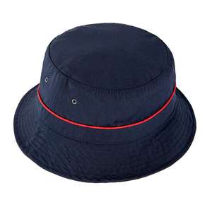 Vente en gros Logo brodé à large bord Chapeau seau de pêche boonie personnalisé Chapeau de pêcheur extérieur avec ficelle - Product Image 2