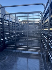 Remolques para Ganado Lifestock con Buen Eje, Remolques para Ovejas y Ganado, Star20x6, Tres Ejes, Doble Divisor Central, Jaula para Ganado Extraíble - Product Image 6