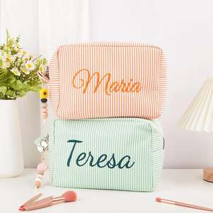 Bolsa de Compras de Lino para Mujer Más Vendida, Bordado a Mano, Ecológica, Reutilizable, Diseño Personalizable, Accesorios para Fiestas - Product Image 2