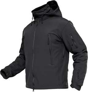 2024 haute qualité unisexe Softshell imperméable coupe-vent Logo personnalisé col montant mince en gros extérieur veste de pluie - Product Image 3