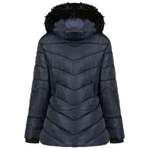 <b>Women's</b> Customized Long <b>Winter</b> <b>Parka</b> Jacket Breathable Puffer Coats with Quilted Feature for Autumn Season - Product Image 6