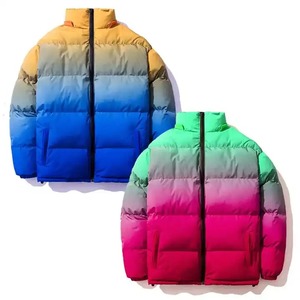 Vente en gros Veste matelassée en duvet épais à bulles d'hiver de haute qualité avec manteau à capuche à manches longues pour hommes - Product Image 4