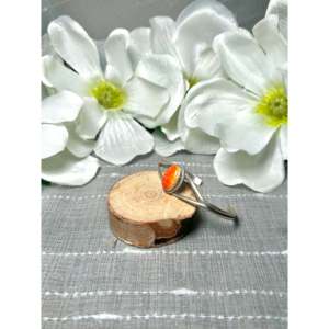 Navajo Handmade Spiny Oyster & Sterling Silver Fashion Cuff Bracelet - Product Image 3