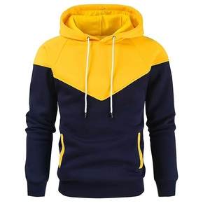 Ensemble de survêtement homme surdimensionné en coton 100% respirant avec logo personnalisé, comprenant un sweat à capuche à ourlet brut et un pantalon de survêtement évasé pour l'automne - Product Image 3