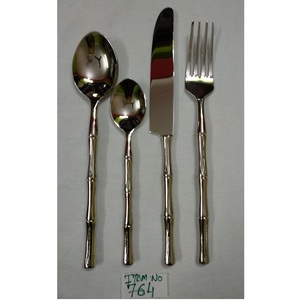 ชุดมีดขัดกระจกแบบทันสมัยชุดเครื่องใช้บนโต๊ะอาหารทำจากสเตนเลสสีเงินเงางามสำหรับเครื่องใช้บนโต๊ะอาหารในบ้าน/โรงแรม - Product Image 3