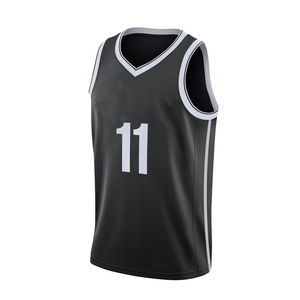 Maillot de basket-ball pour homme personnalisable, respirant, broderie, impression par sublimation, évacuation de l'humidité, antibactérien - Product Image 1