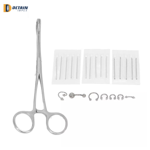Kit de perçage corporel de formes différentes fabriqué au Pakistan pince de perçage pince de perçage aiguille pince de perçage Kit de suture Instrument médical - Product Image 5