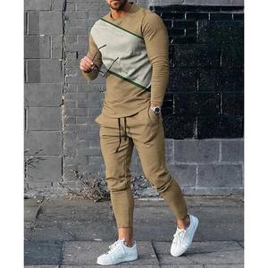 Moda Lobo Sudadera con capucha 3D Impreso Sudadera con capucha Traje Hombre Otoño Invierno Casual Sudadera con capucha Pantalones de chándal Chándales Conjunto de 2 piezas Traje deportivo - Product Image 4