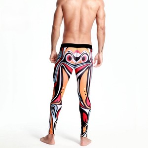 Vêtements de yoga et de fitness pour hommes de qualité supérieure, pantalon de compression ajusté au corps, respirant, pour la course à pied, la natation, la salle de sport, leggings pour hommes - Product Image 3