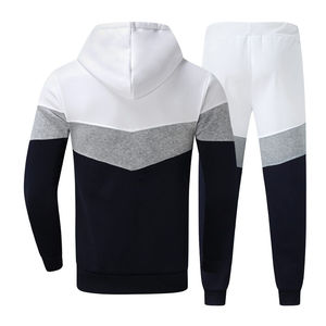 2025 sudadera básica con patrón sólido para hombre, conjunto de pantalones con capucha, gimnasio, Fitness, Tops, Joggers, ropa deportiva, chándales, Co-Ord para hombres/mujeres - Product Image 2