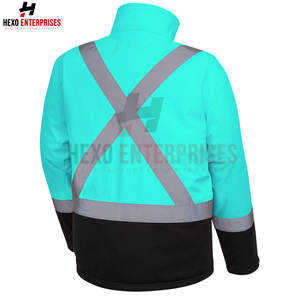 2024 New Arrival Reflective Safety Winter Jacket Workwear <b>Waterproof</b> <b>Work</b> Wear Safety Jacket High Quality Safety Jacket - Product Image 4